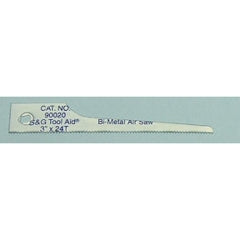 S & G Tool Aid 90020 Air Saw Blades 3in. Scrollx 24TPI