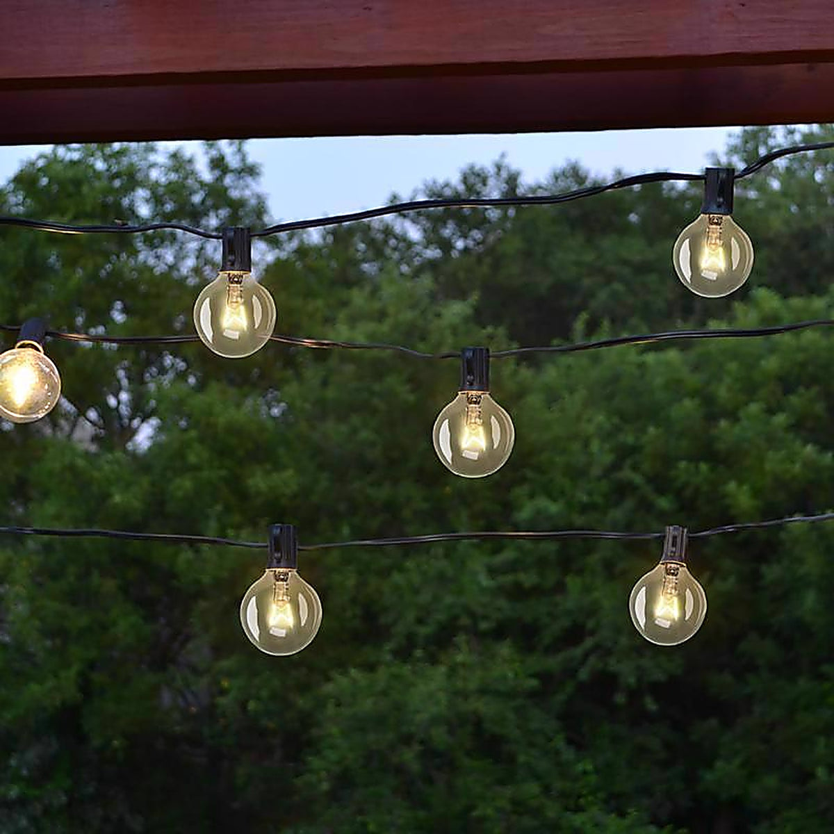 Living Accents - INCG4020CLA - Incandescent G40 Light Set Clear 10 Ft. 20 Lights