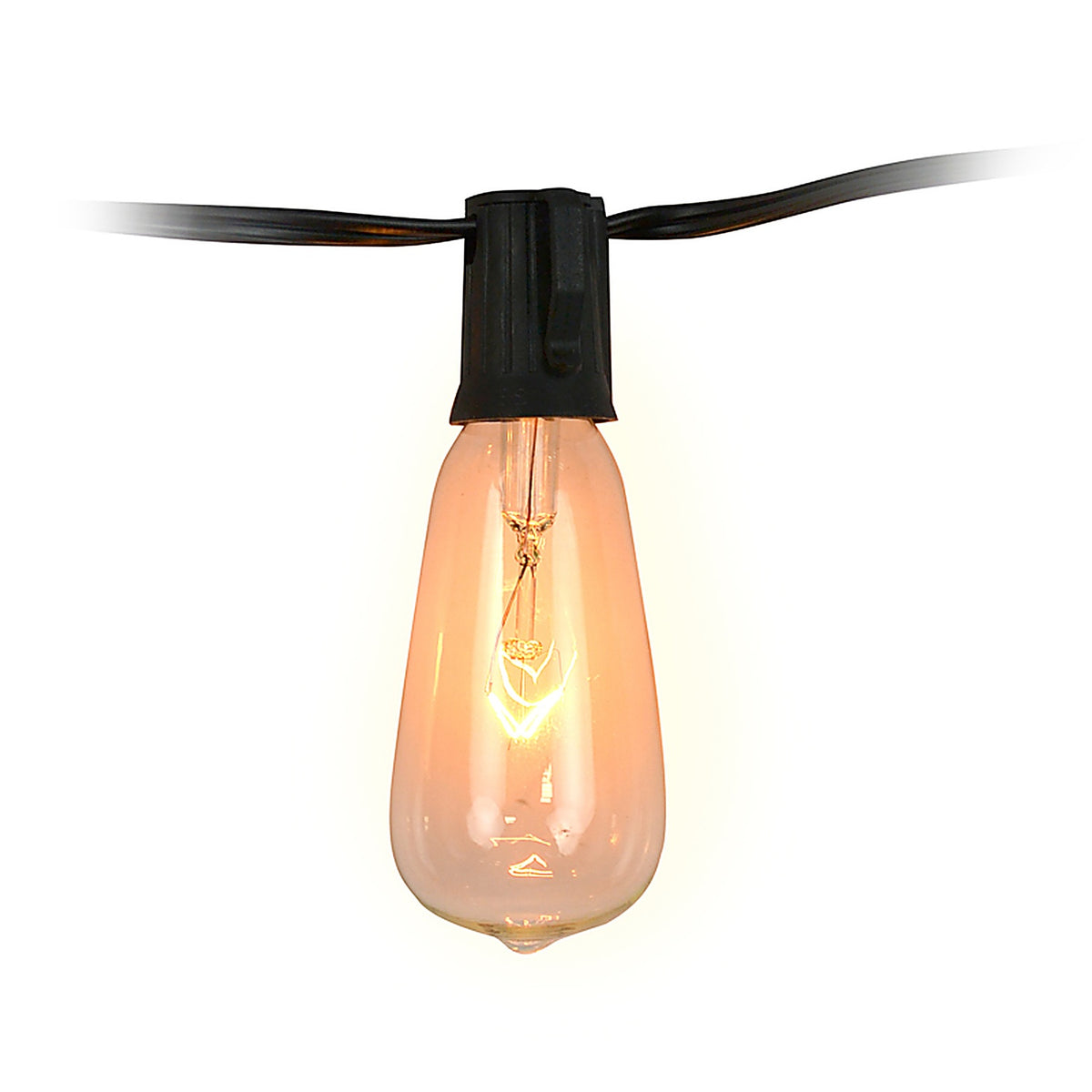 Living Accents - INCST4010CLA - Incandescent St40 Edison Light Set Clear 10 Ft. 10 Lights