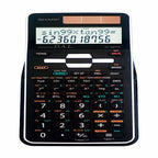 Sharp - EL531TGBBW - Black 12 Digit Scientific Calculator