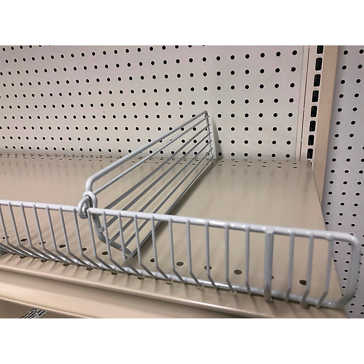 Trion - T316.GREY - Gray Steel Shelf Divider 3 In. H X 1/2 In. W X 16 In. L 20 Pack