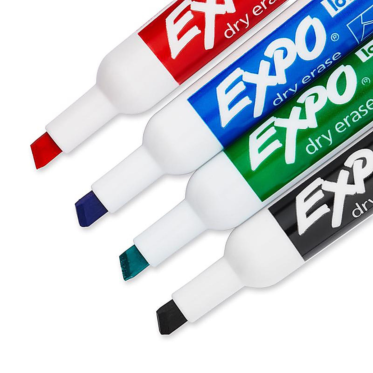 Expo - 80174A - 1 Low Odor Assorted Color Dry Erase Markers 4 Pack