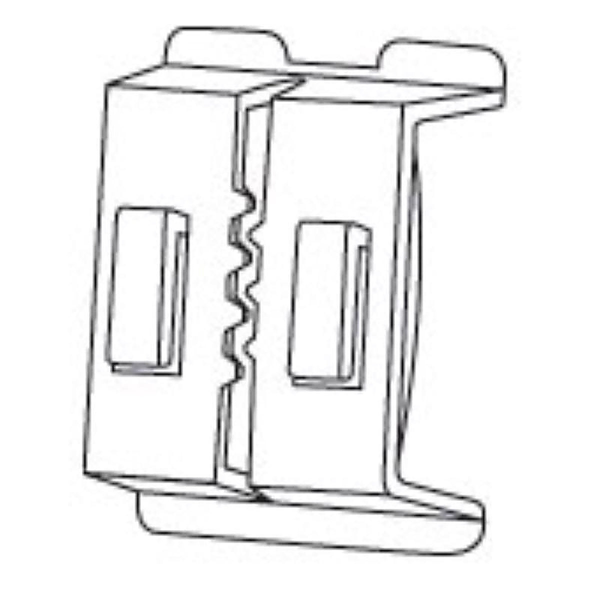 Kinter - 107125-ACE - Plastic Shelf Sign Clip 0.75 In. H X 1 In. W