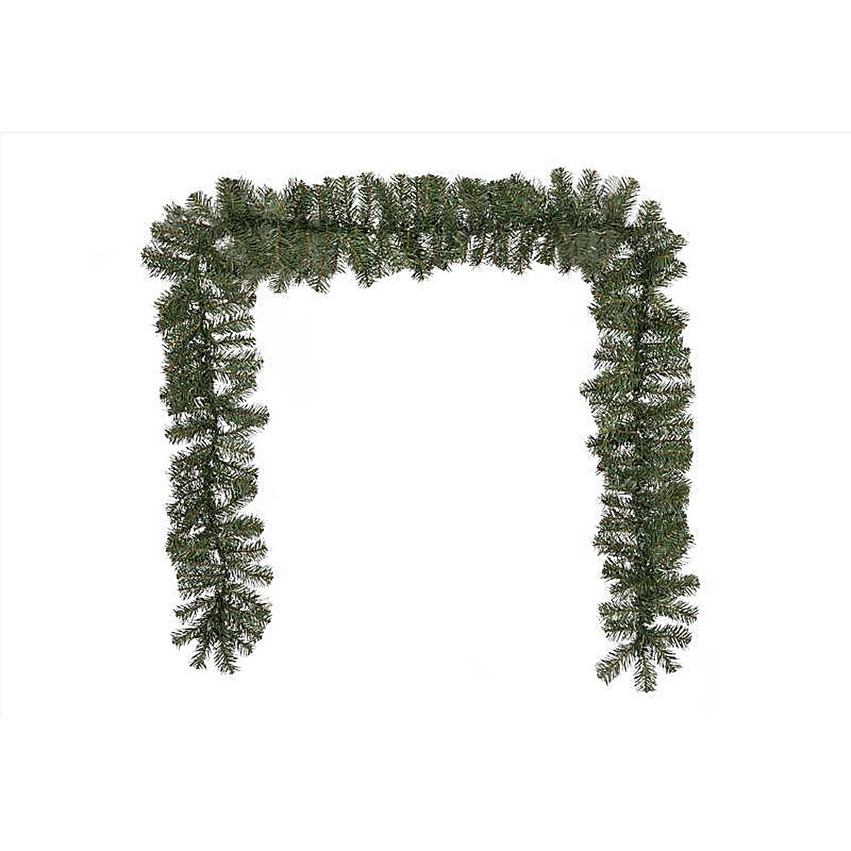 Holiday Bright Lights PNGARL-9A 8 in. Dia. x 9 ft. L Traditional Pine Christmas Garland