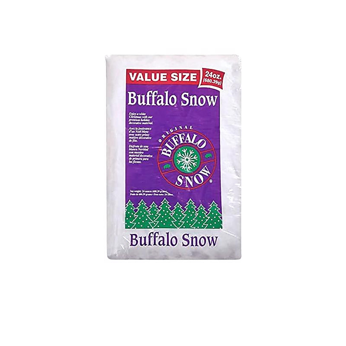 Buffalo BR0074 Artificial Snow Cover Polyester 1/Pack