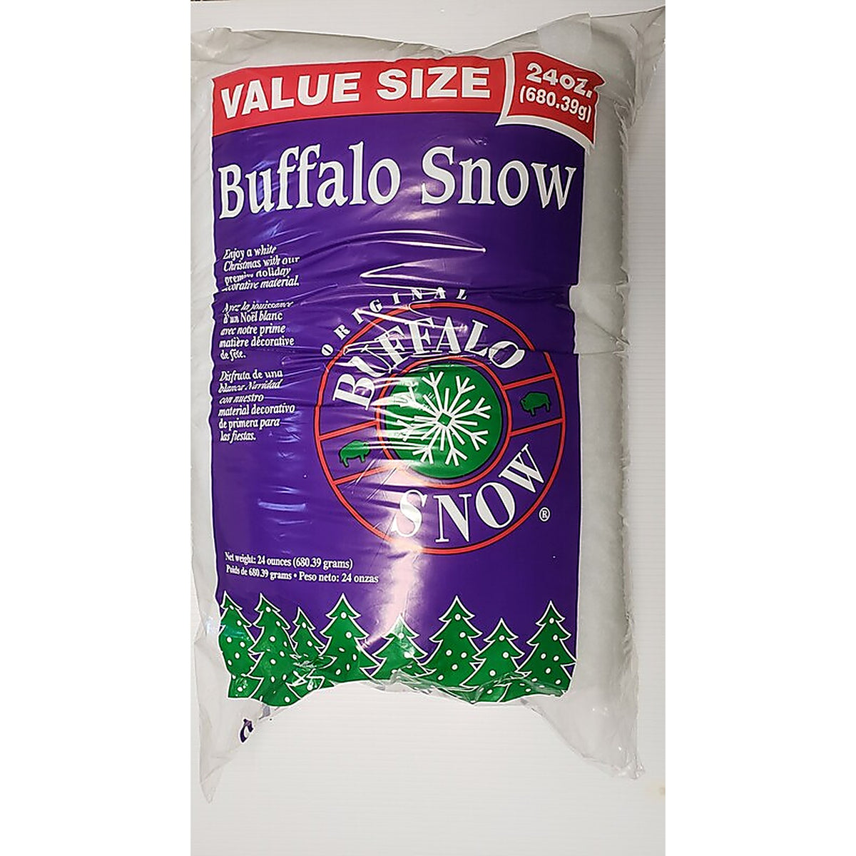 Buffalo - B00316-CS - Snow Fluff Table Decor Polyester 1 Pack