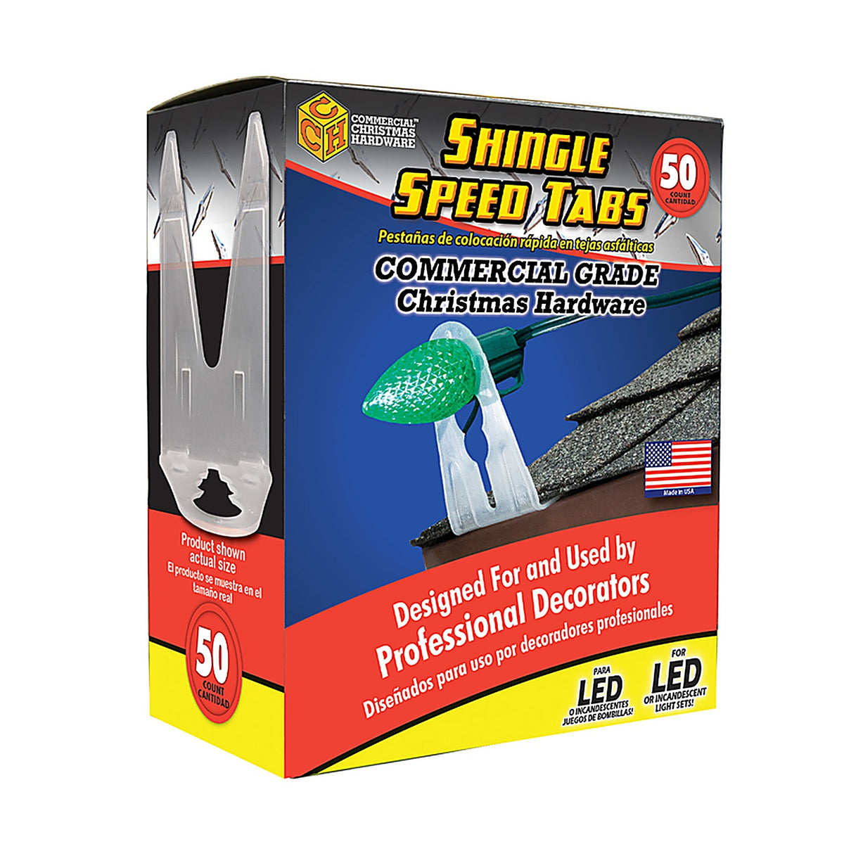 Adams 5110-99-5635 3 in. Accessory Shingle Light Clips