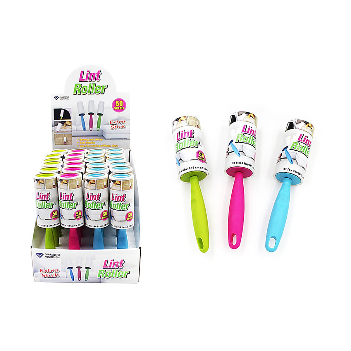 Diamond Visions 11-1486 Lint Roller 1/Pack