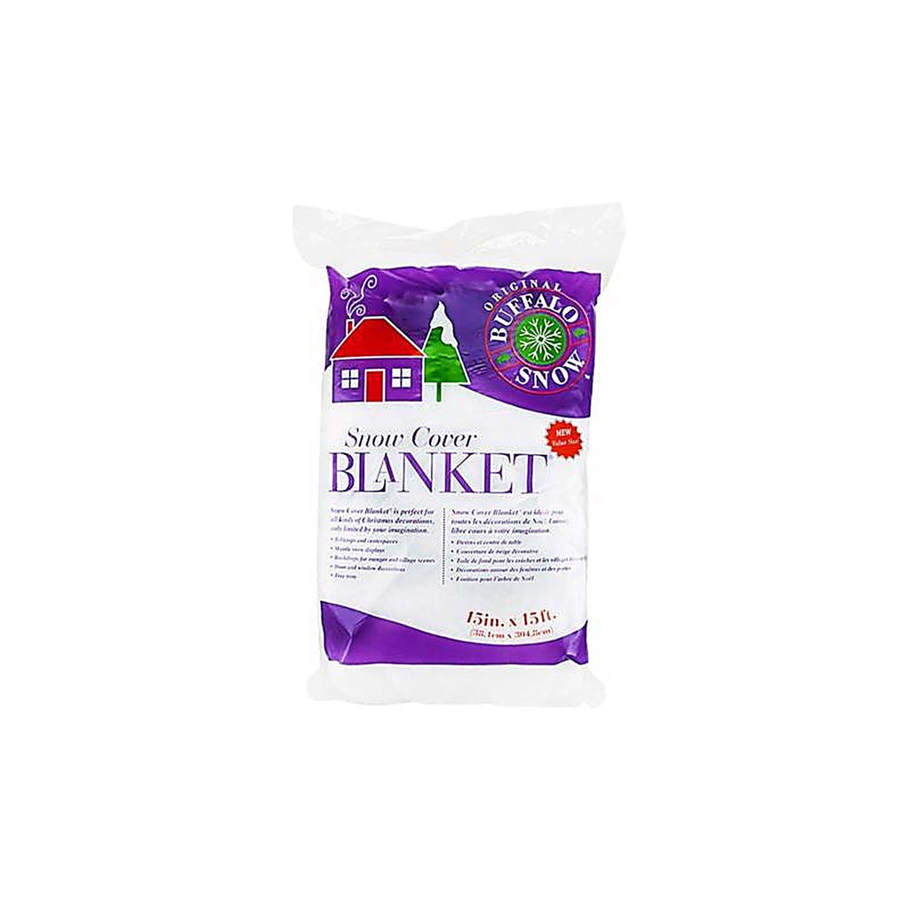Buffalo BR0076 Artificial Snow Cover Polyester 1/Pack