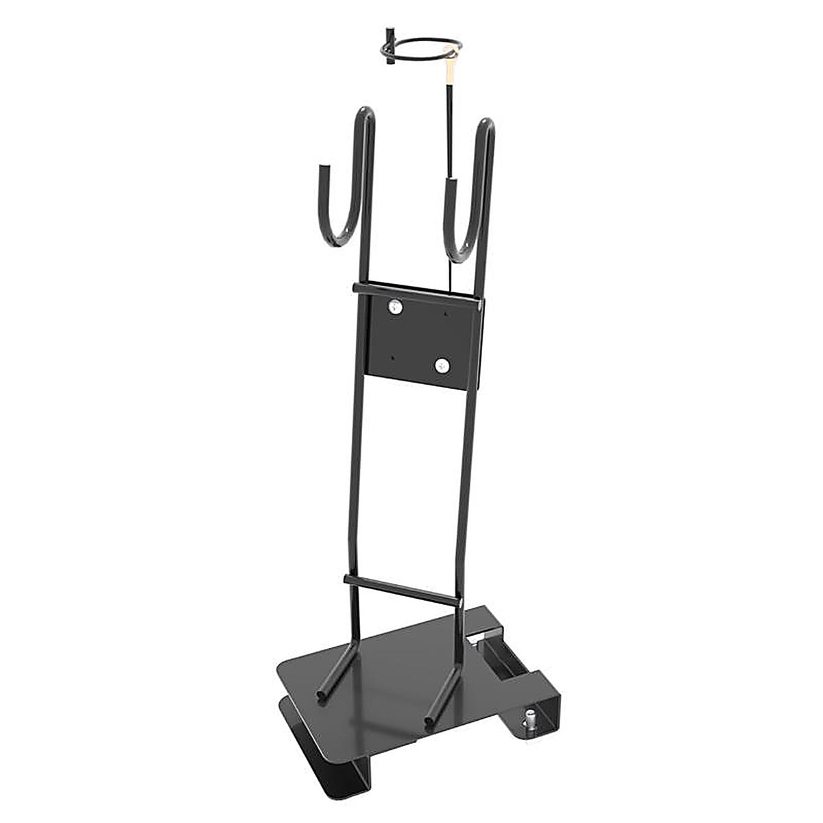 Ebsco - 1022422 - 6 In. H X 4 In. W X 14.64 In. D Black Metal Grinder Tool Holder w/Tether Display