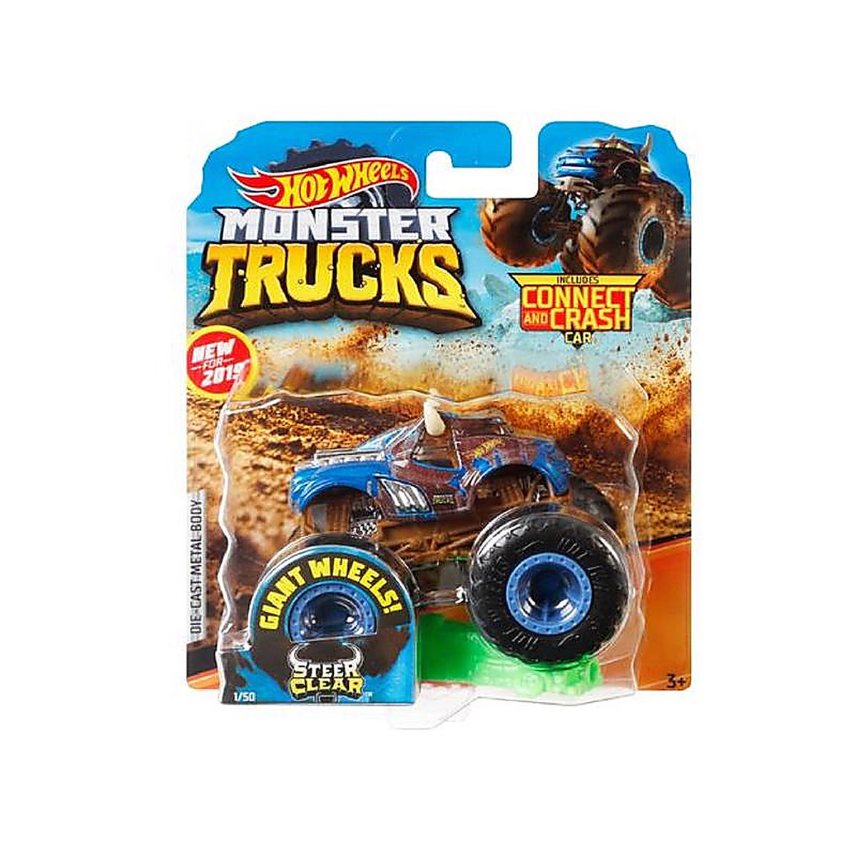 Mattel FYJ44 Hot Wheels Monster Trucks Metal/Plastic Multicolored
