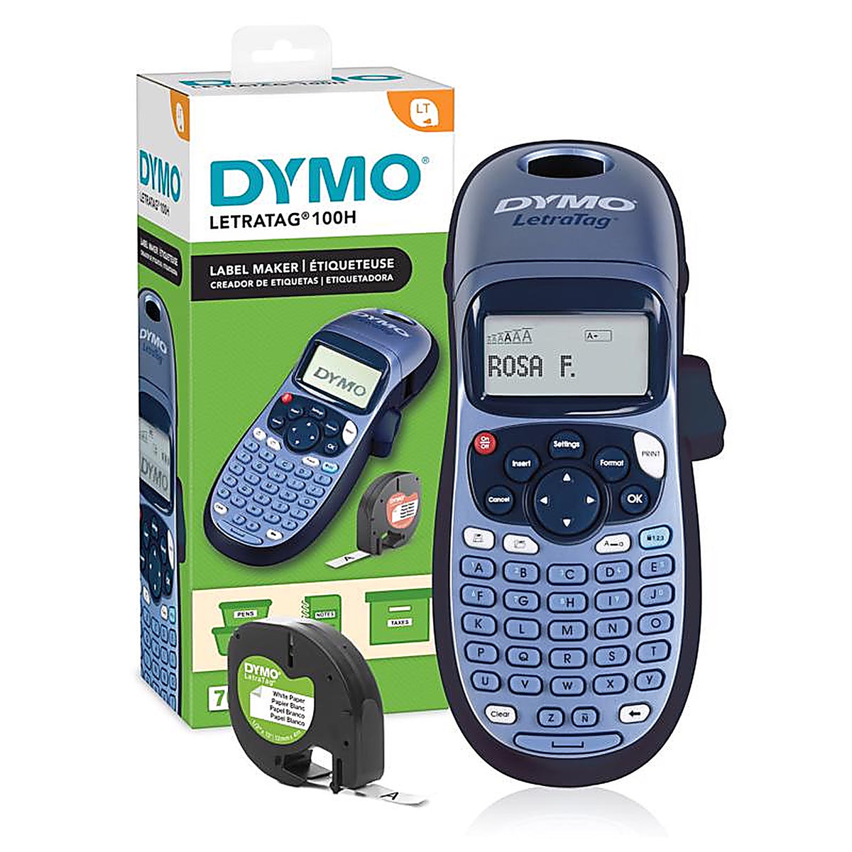 Dymo - 2174534 - Letratag Battery-Powered Personal Label Maker