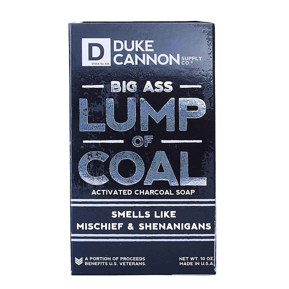 Duke Cannon 01HOLIDAYCOAL1 Big Ass Lump of Coal Black Pepper Scent Shower Soap 10 oz. 1/Pack