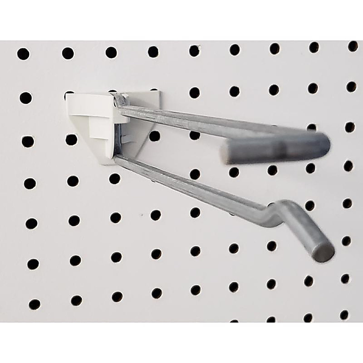 Quick Back - QBP5AXH10 - 10 In. 250 Silver Metal Peg Board Hooks Peg Hook 50 Pack