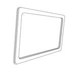 Kinter - 150179B-ACE - Black Plastic K-Frame Sign Holder 7 In. H X 5-1/2 In. W