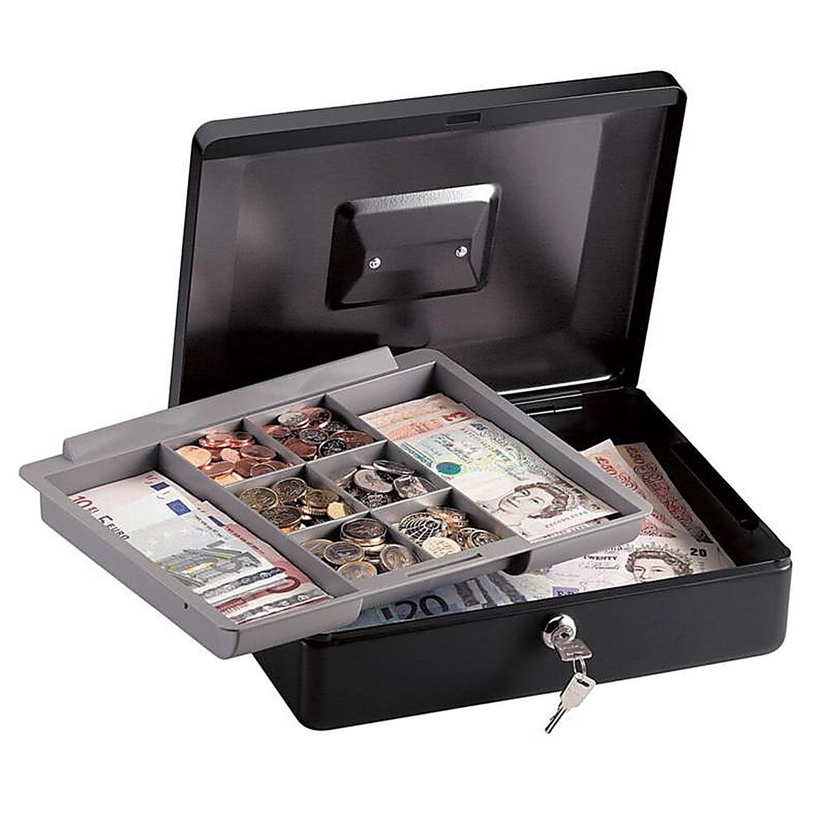 Master Lock - CB12ENGHRO - Sentry Safe Steel Keyed Cash Box