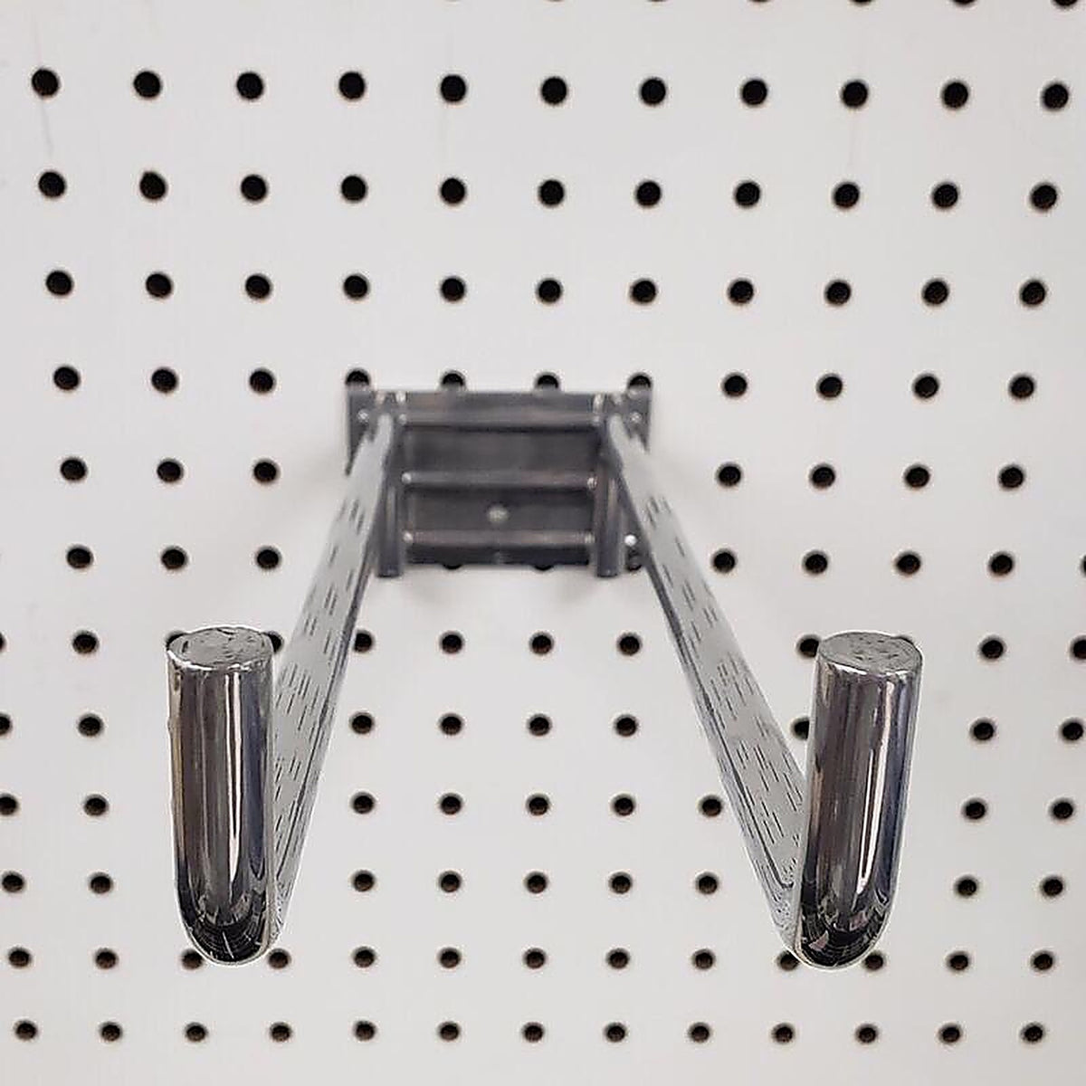 Trion - TR21-12CPCH-5 - 12 In. 375 Silver Metal Double Arm Heavy Duty Utility Display Hooks Peg Hook 5 Pack