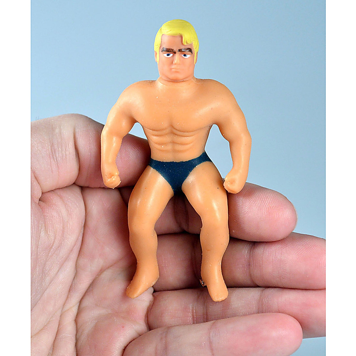 Super Impulse 512 Worlds Smallest Stretch Armstrong Rubber Multicolored