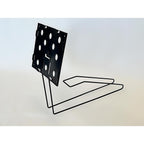 Kinter - ACE-KIT-010 - Black Metal Pallet Sign Holder 8.5 In. H X 11 In. W