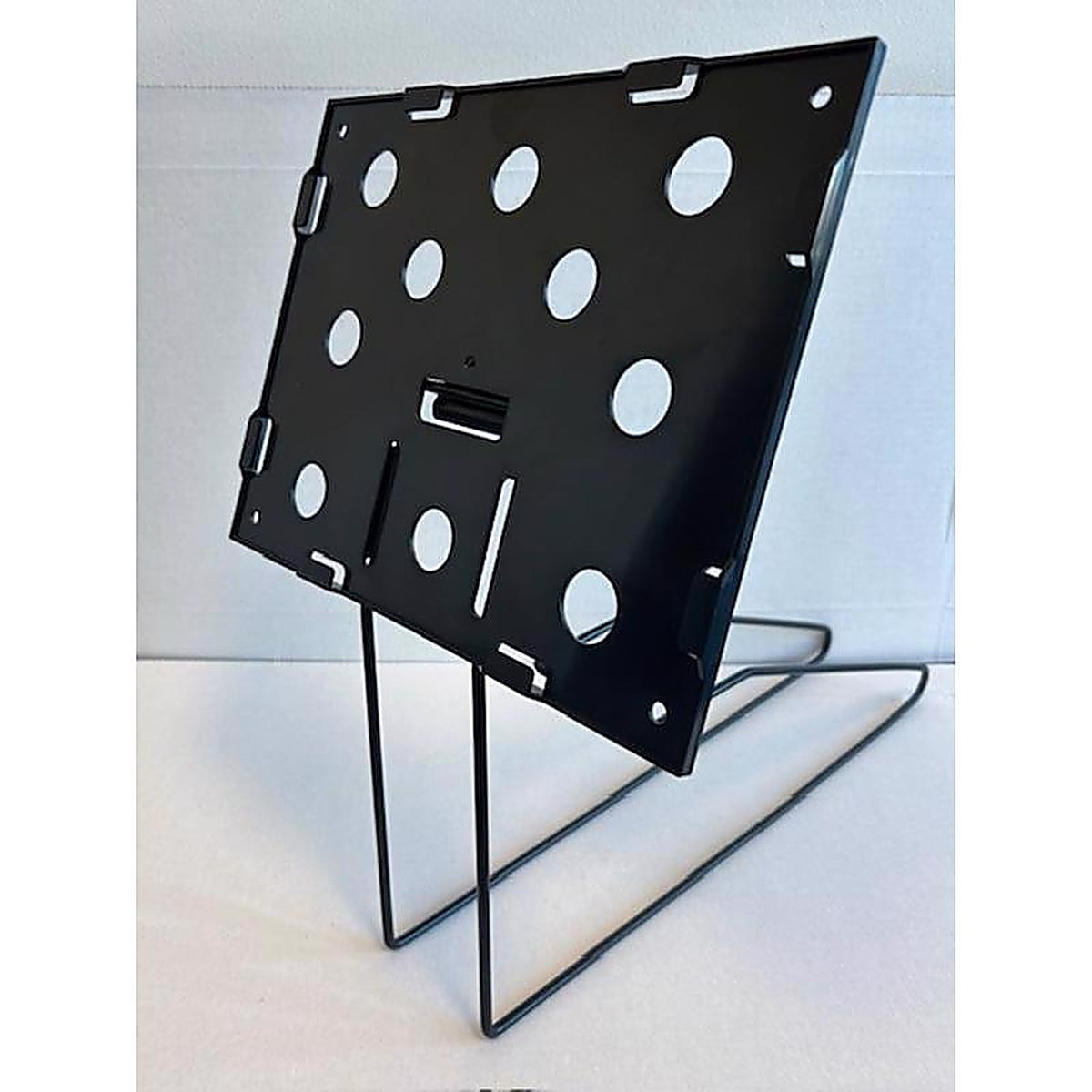 Kinter - ACE-KIT-010 - Black Metal Pallet Sign Holder 8.5 In. H X 11 In. W