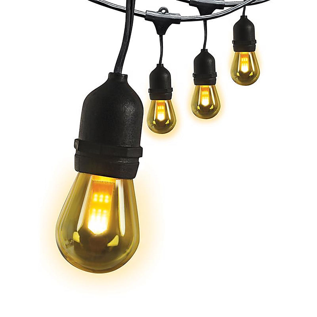 Feit Electric SL12-6/FLAME LED Flame Bulb String Lights Amber 6 lights