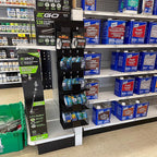 Wm Display Group - 9356-S - 3.25 In. H X 8.5 W Powder Coated Black Display