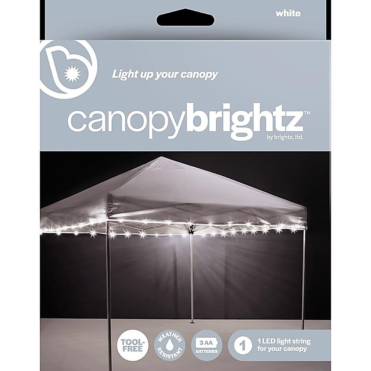 Brightz P1666 Canopycanopy lights Canopy and Patio Umbrella Lighting 1/Pack