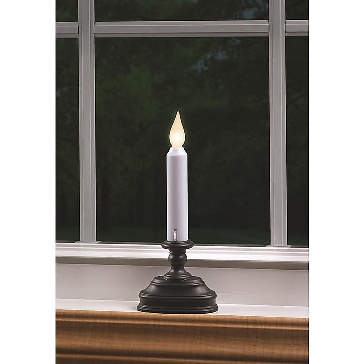 Xodus Innovations - FPC1320A - Aged Bronze/Ivory None Scent Window Candles Flameless Flickering Candle