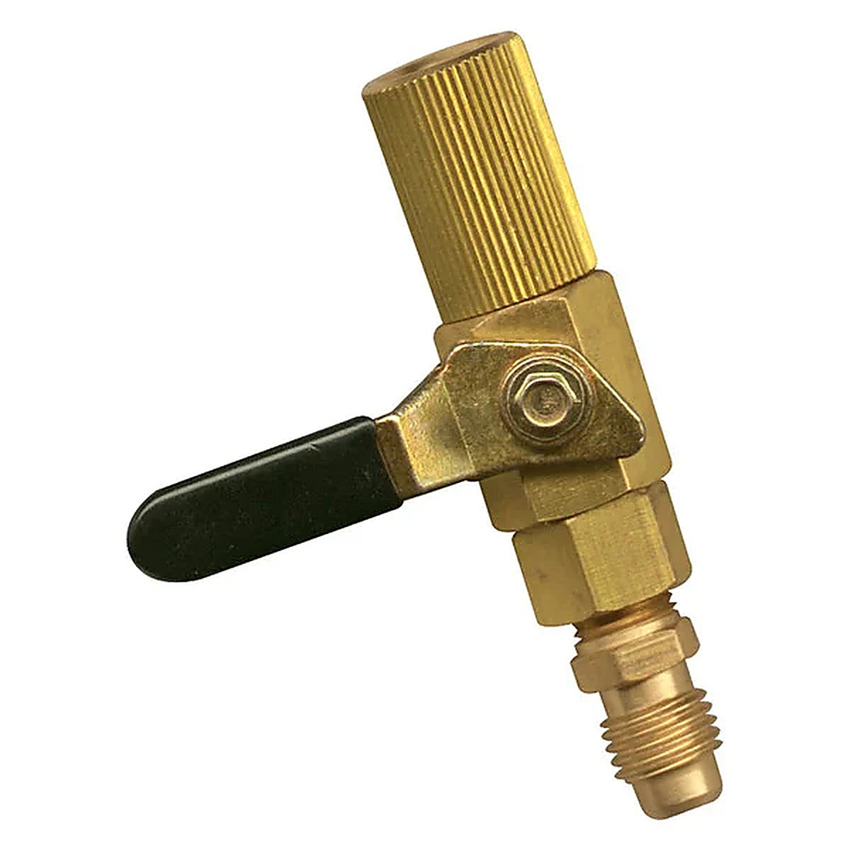 Mastercool 90430 1/4in. X 1/4in. Swivel Ball Manual Shut-Off Valve