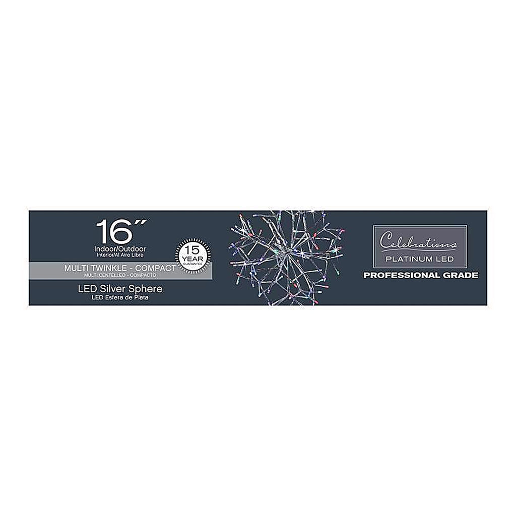 Celebrations LED16SHSSMUTWA Multi Hanging Decor