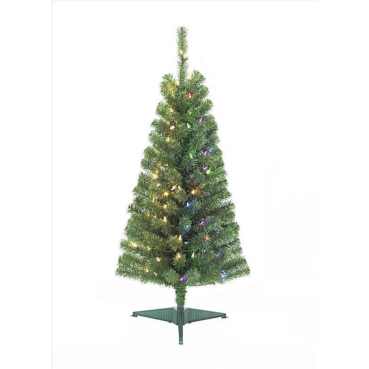 Celebrations J40-116-70 4 ft. Full LED 70 lights Color Changing Christmas Tree