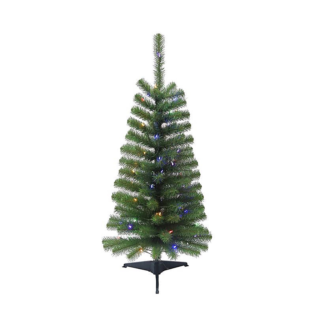 Celebrations J40-116-70 4 ft. Full LED 70 lights Color Changing Christmas Tree