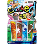 Ja-Ru 3522 Wrapz Sidewalk Chalk Assorted 4 pc