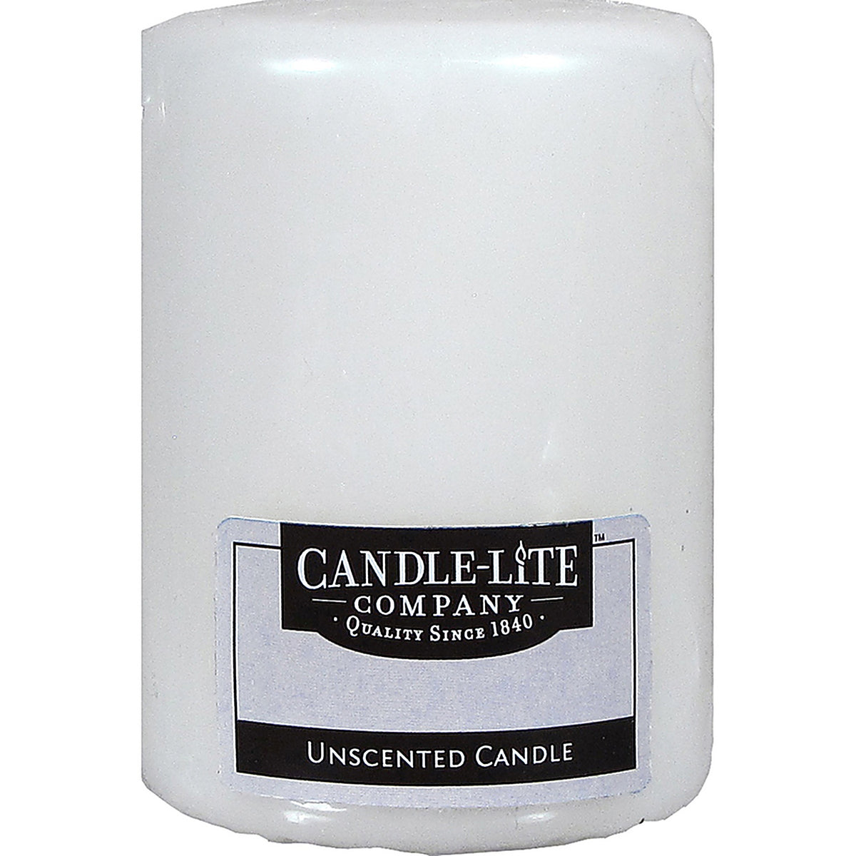 Candle-Lite - 4523595 - White No Scent Pillar Candle