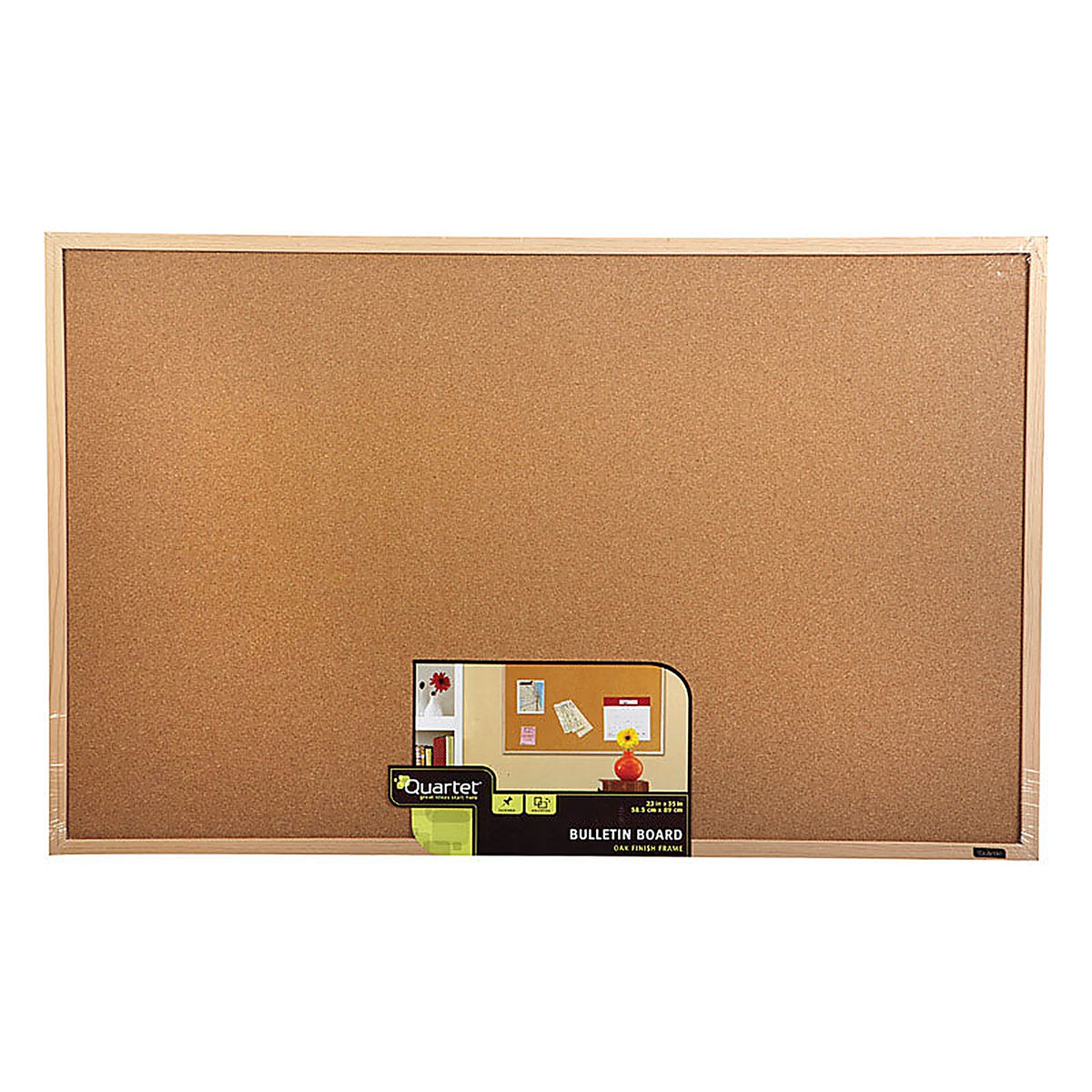 Quartet - 35-380352Q - 22.5 In. H X 35 In. W Screw-Mounted Bulletin Board