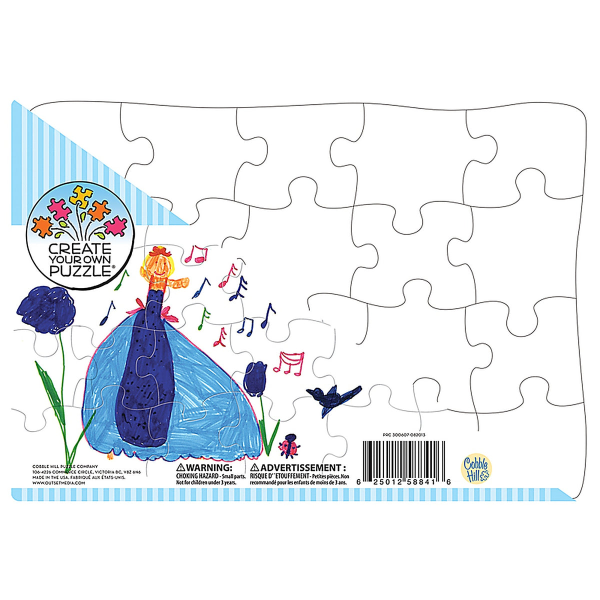 Cobble Hill - 58841 - Create Your Own Jigsaw Puzzle 20 Piece