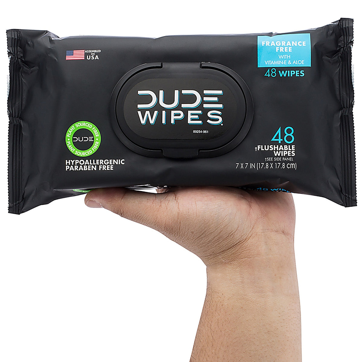 Dude Wipes - DW-CE - Body Wipes 48 CT