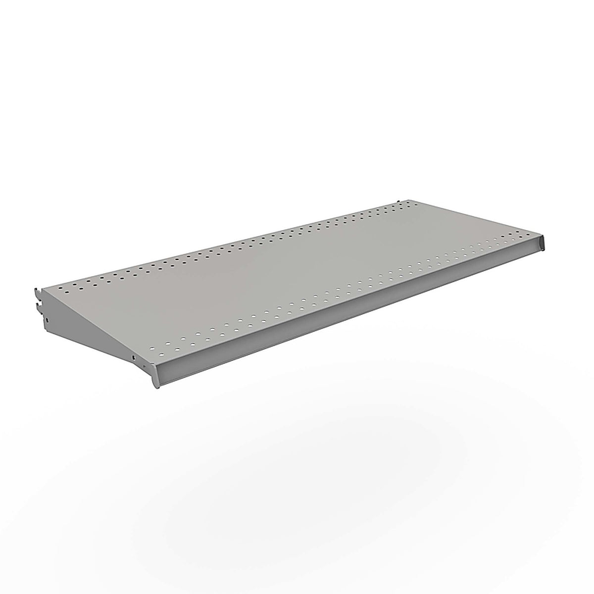 Lozier - DL315N.SIL - 36 In. W X 15 In. D Silver Steel Dl Style Shelf 2 Pack