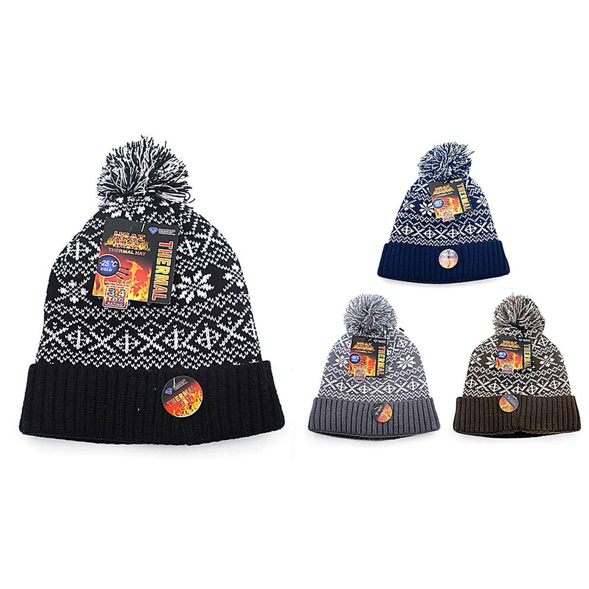 Diamond Visions 260997 Winter Goods Thermal Hat Wool 1/pc.