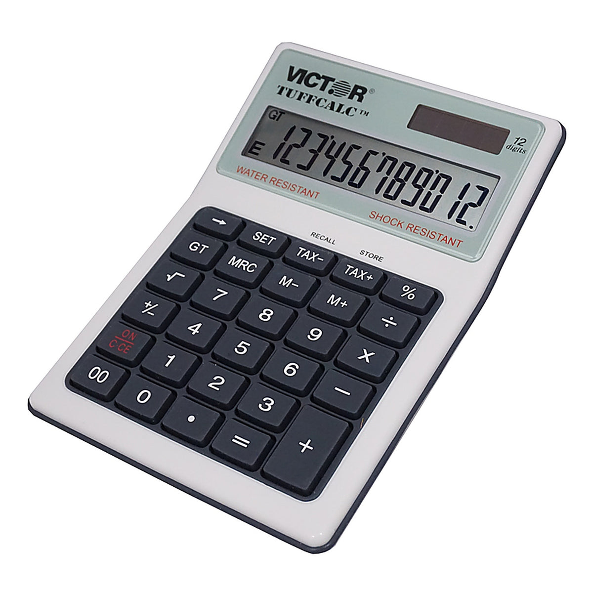 Victor 99901 Tuffcalc 12 digit Washable Scientific Calculator Silver
