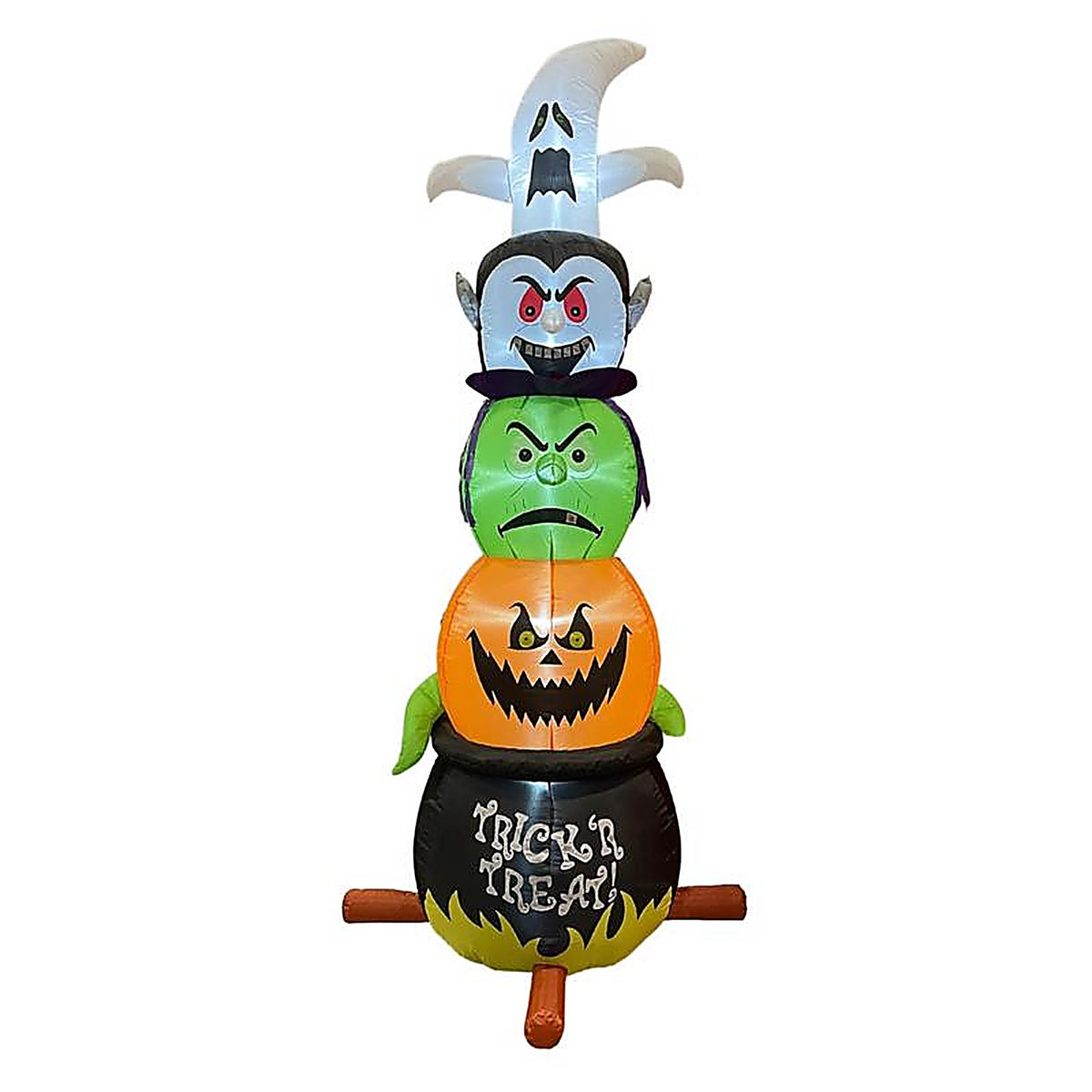 Celebrations MY16046 Four Season Halloween Stacked Figures Inflatable