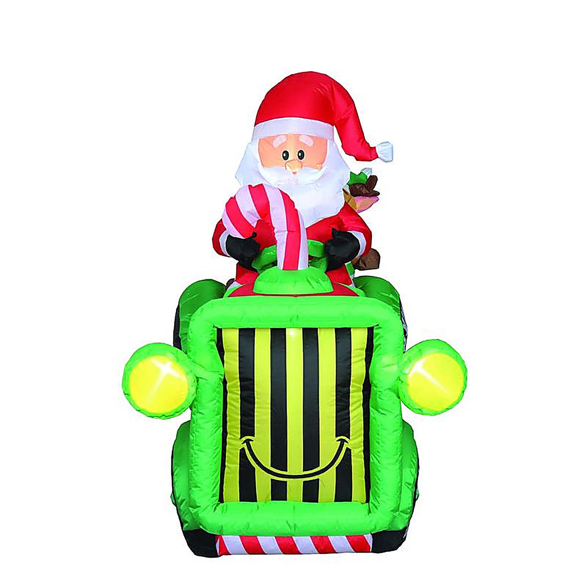Celebrations MY-20C681 6 ft. Santa With Tractor Inflatable