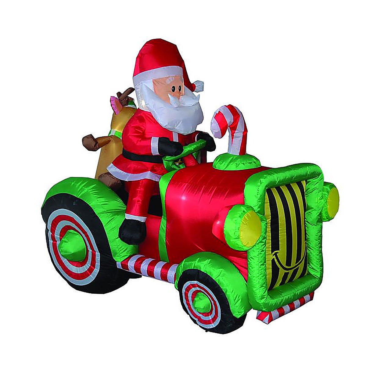 Celebrations MY-20C681 6 ft. Santa With Tractor Inflatable
