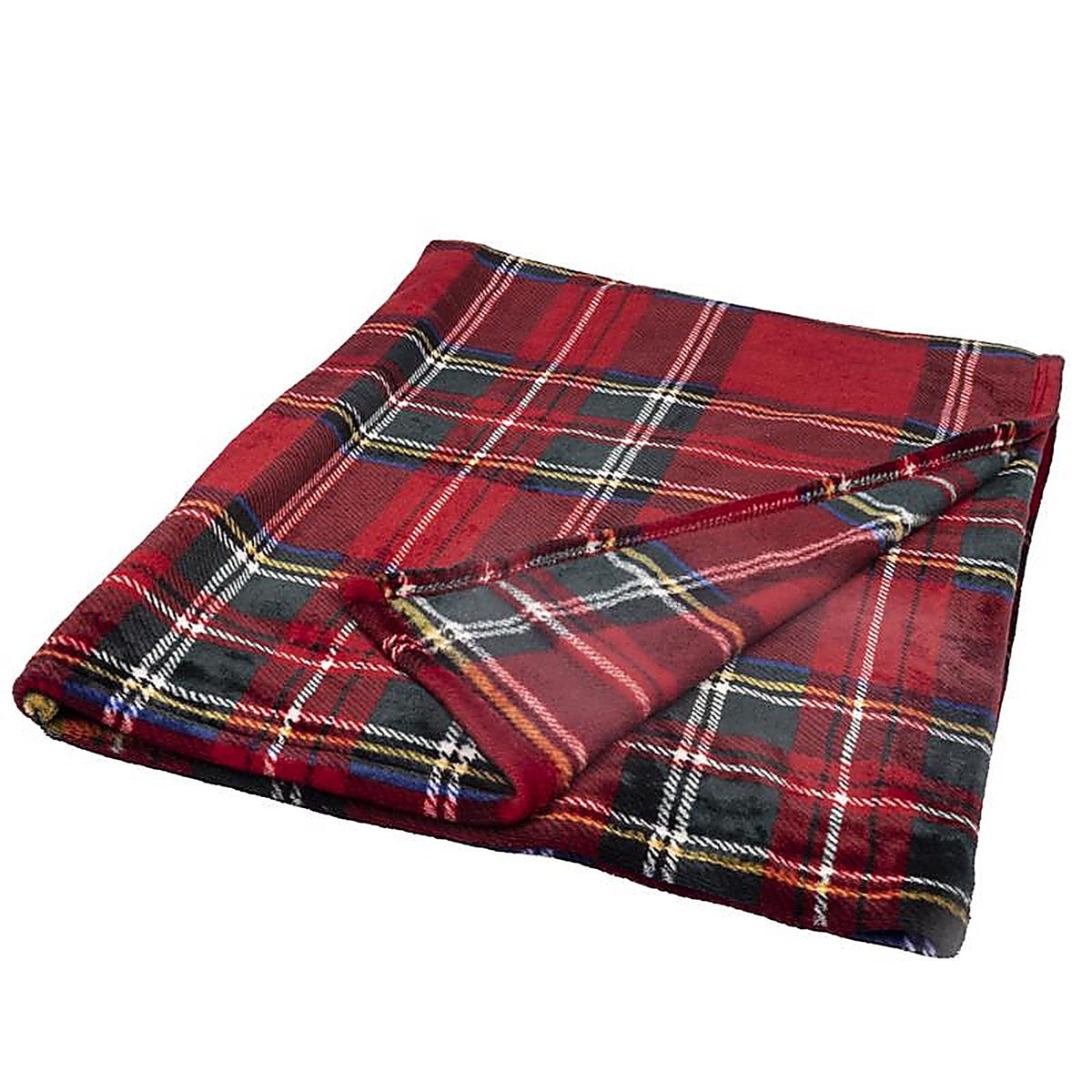 Decoris 613508 Multicolored Checked Indoor Christmas Decor