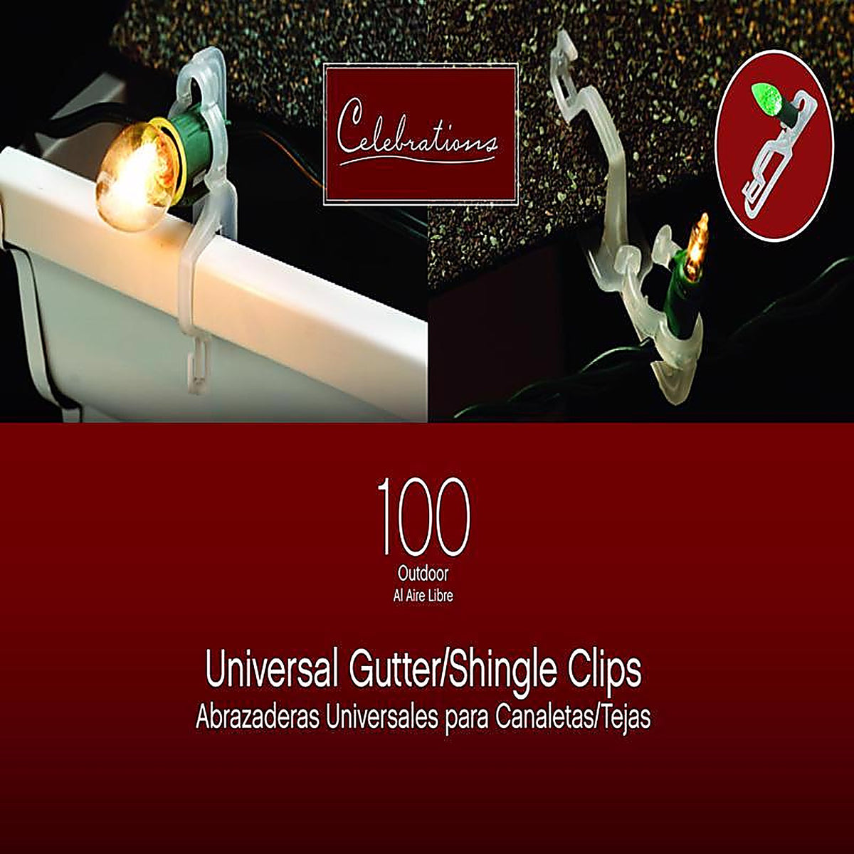 Celebrations 73007-100COSACP Light Clip 100 ct