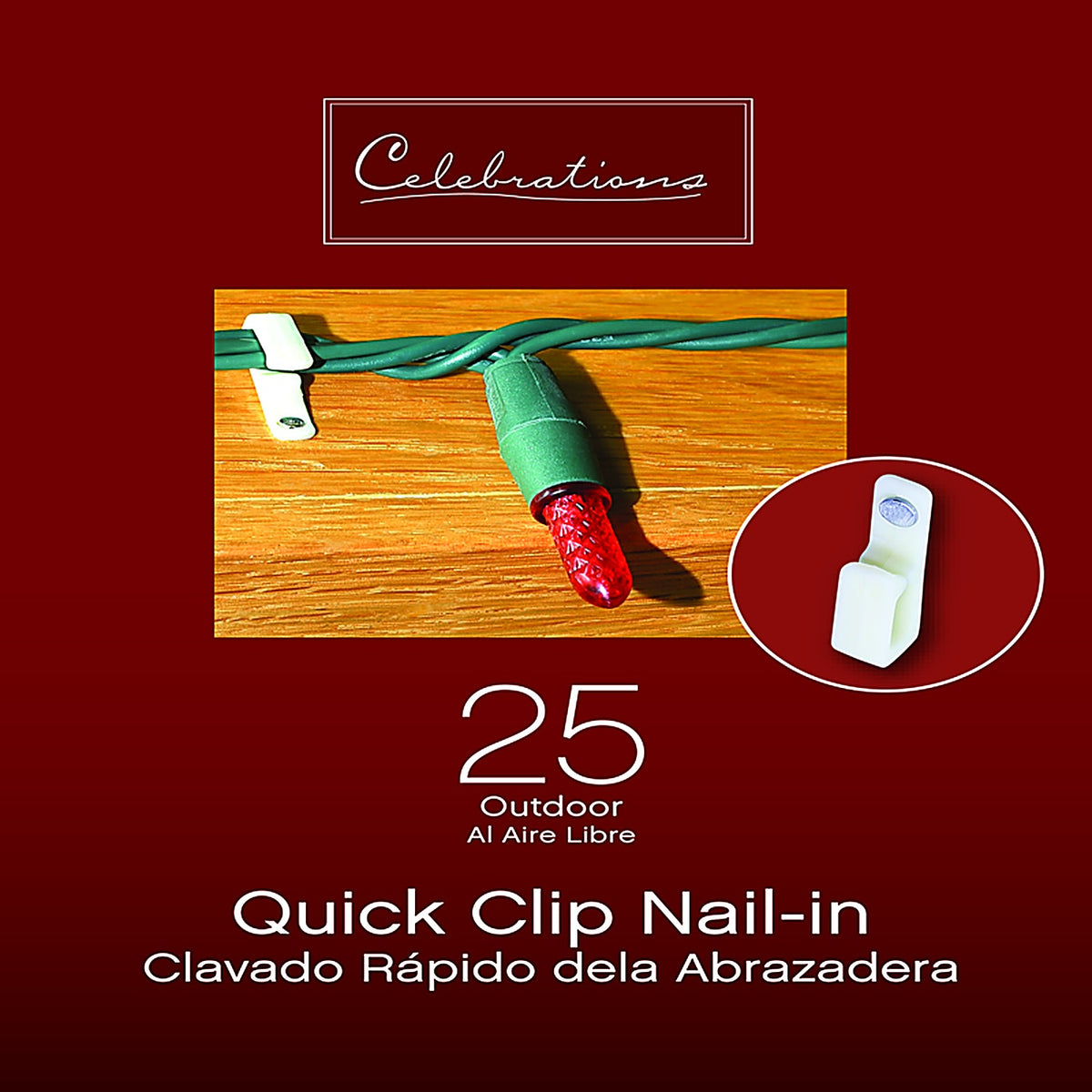 Celebrations 73018-25COSACP Clip Nail-in 25 ct