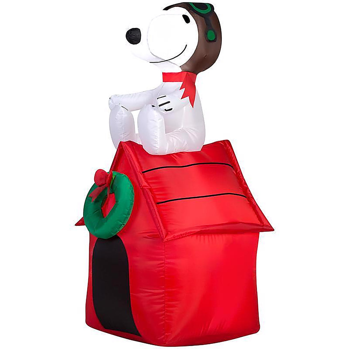 Gemmy 19373 LED Peanuts 3.5 ft. Snoopy on House Inflatable