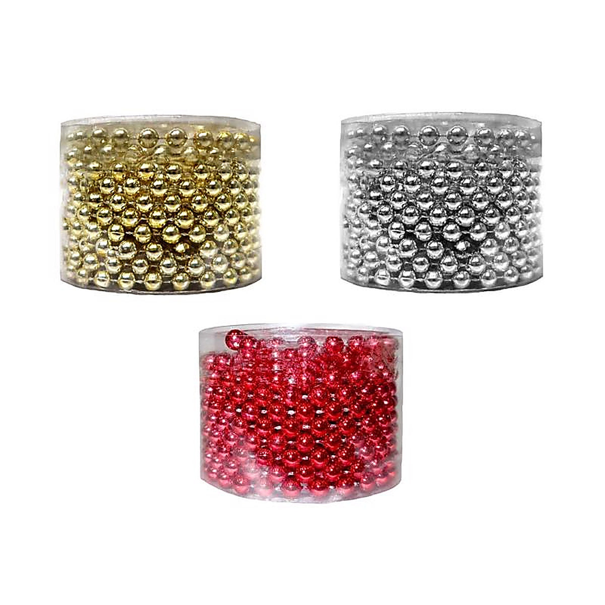 Celebrations C-21202F Assorted Bead Garland Indoor Christmas Decor