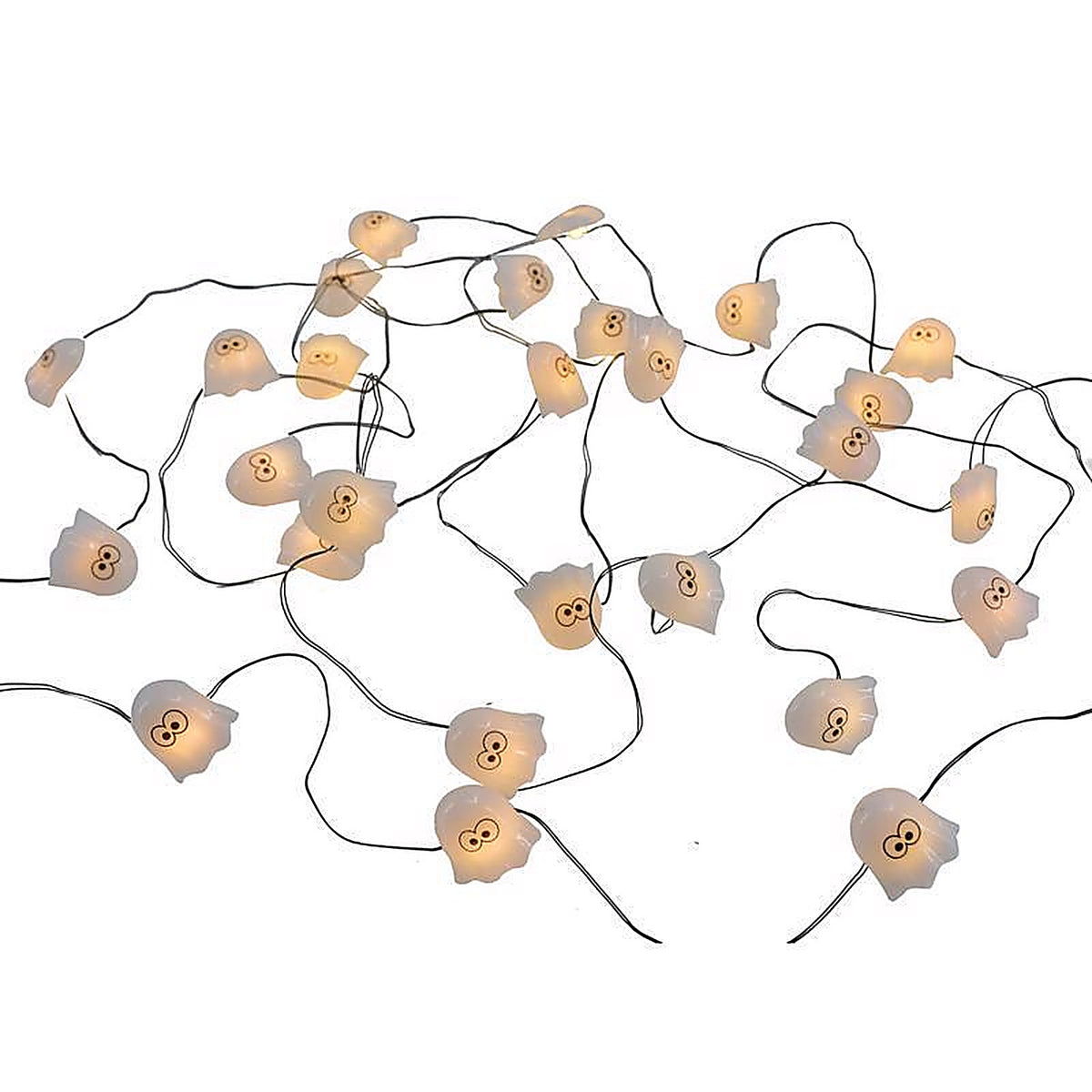 Celebrations MIC-12AST-WFGHA Halloween LED Prelit Halloween Micro Lights Halloween Decor