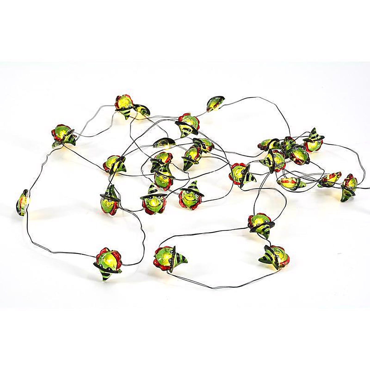 Celebrations MIC-12AST-WFGHA Halloween LED Prelit Halloween Micro Lights Halloween Decor